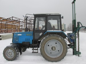 Мини буровая установка марки МКТБ16 на тракторе МТЗ